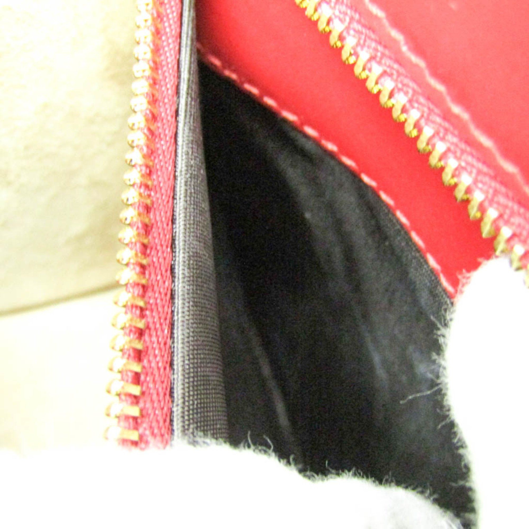 Gucci Gucci Sylvie 421882 Women's Leather Shoulder Bag Red Color Size ONE SIZE - 13 Thumbnail