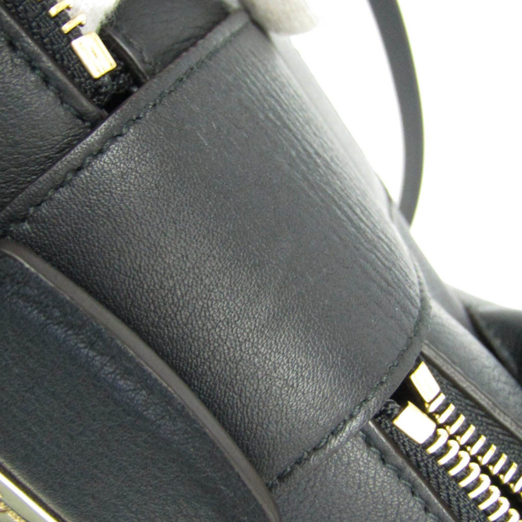 Salvatore Ferragamo Salvatore Ferragamo Gancini DH-21 H141 Women's Leather Handbag,Shoulder Bag Black Size ONE SIZE - 15 Thumbnail