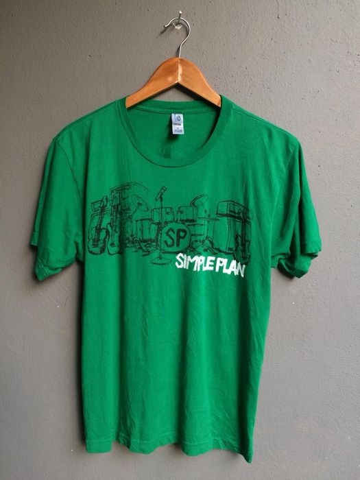 Band Tees Canadian rock band SIMPLE PLAN tee // Men's M // Grailed