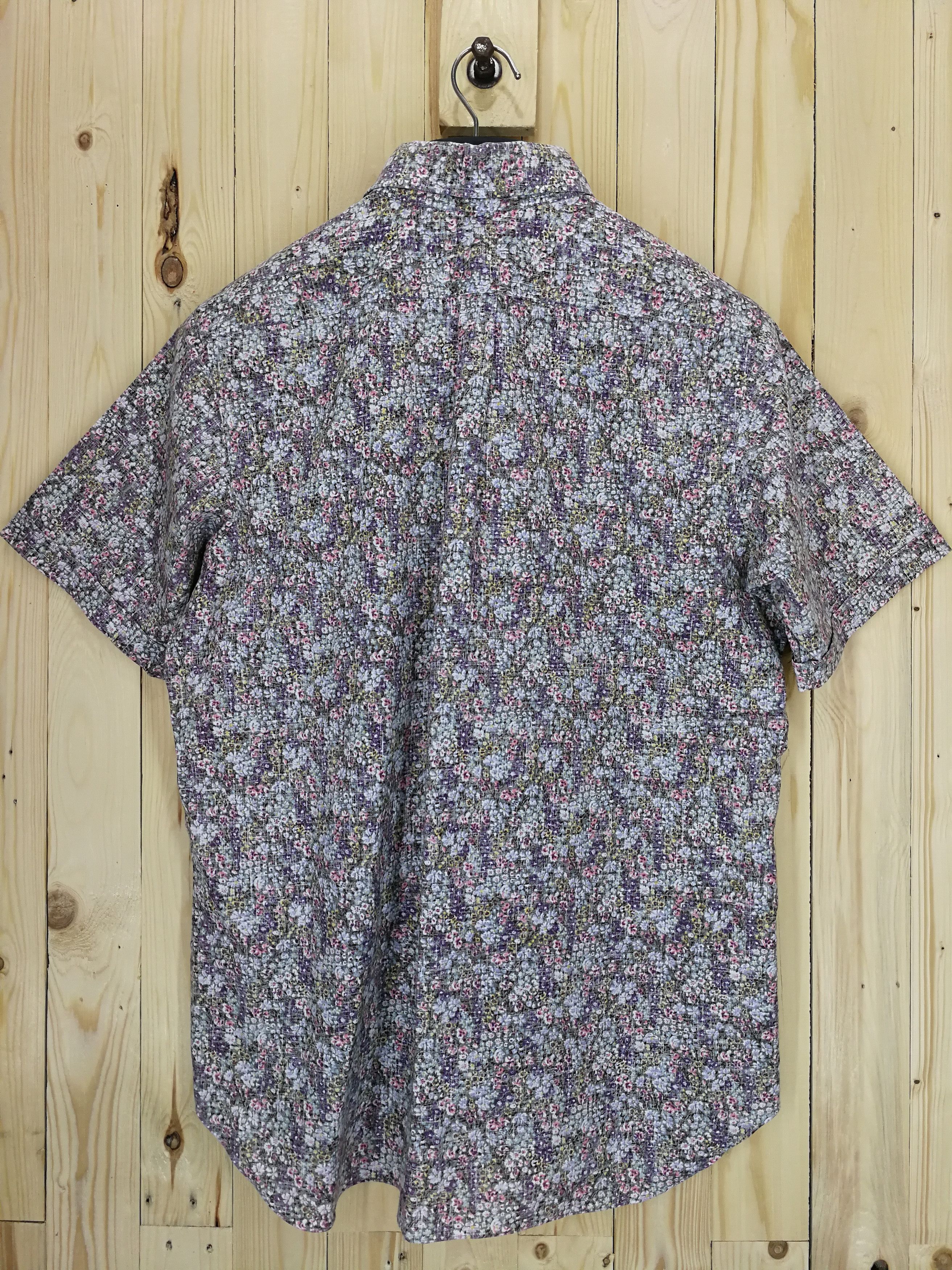 United Arrows United Arrows Popover Shirt Flower Printed Size US L / EU 52-54 / 3 - 2 Thumbnail