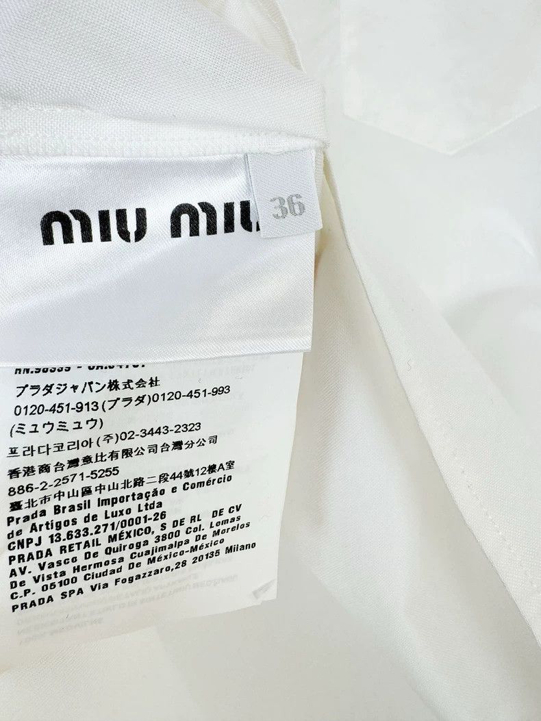 Miu Miu Miumiu Sleeveless Top with Lace Detail Size S / US 4 / IT 40 - 4 Thumbnail