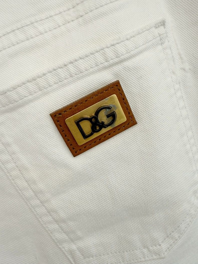 Dolce & Gabbana Dolce & Gabbana White Denim Pants Size 40" / US 18 - 7 Thumbnail