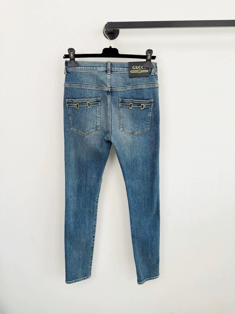 Gucci Gucci Denim Pants in Light Blue Color Size 28" / US 6 / IT 42 - 8 Thumbnail