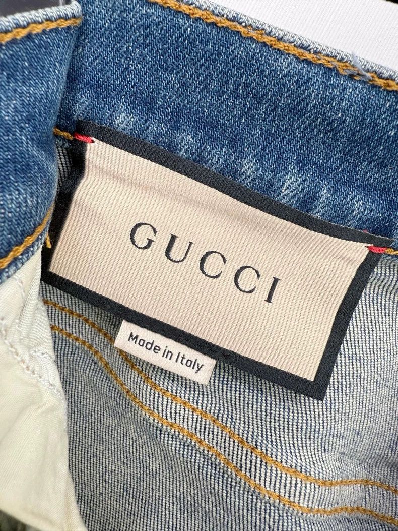 Gucci Gucci Denim Pants in Light Blue Color Size 28" / US 6 / IT 42 - 3 Thumbnail