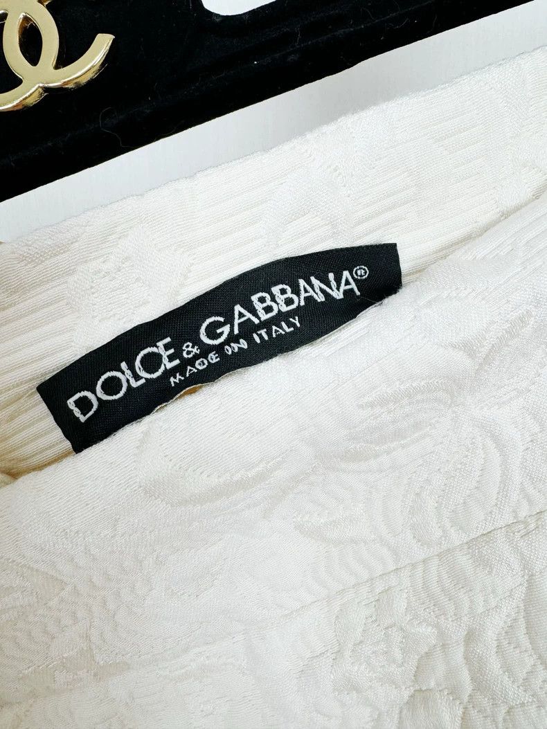 Dolce & Gabbana Floral Top and Skirt Set Size M / US 6-8 / IT 42-44 - 7 Thumbnail