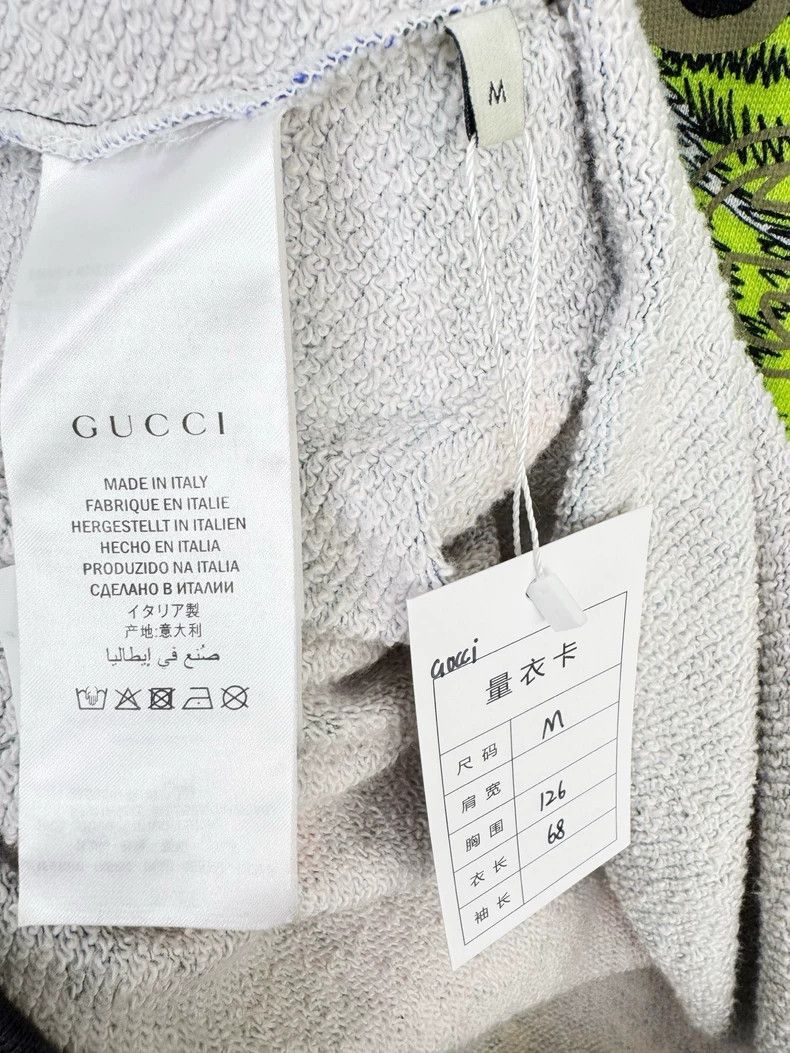 Gucci Gucci Sweatshirt with Colorful Lion Design Size M / US 6-8 / IT 42-44 - 4 Thumbnail