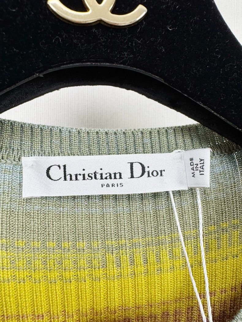Dior Dior Knit Long Sleeve Stripe Top Size M / US 6-8 / IT 42-44 - 2 Thumbnail