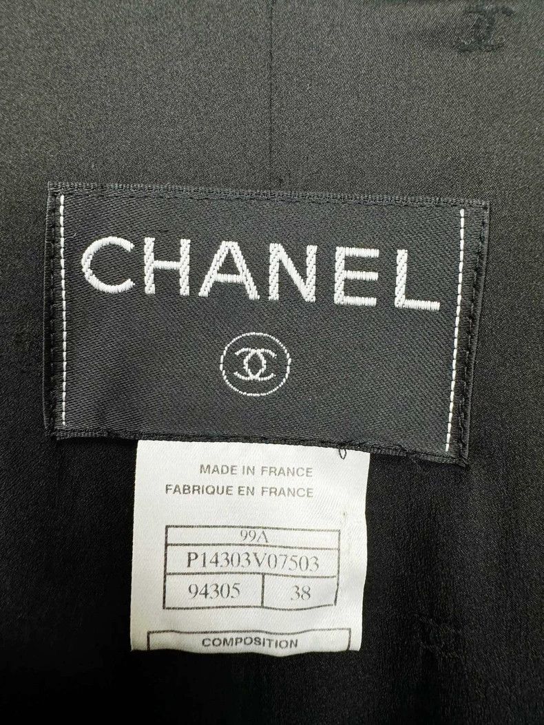 Chanel Chanel Black Jacket and Skirt Set Size M / US 6-8 / IT 42-44 - 2 Thumbnail