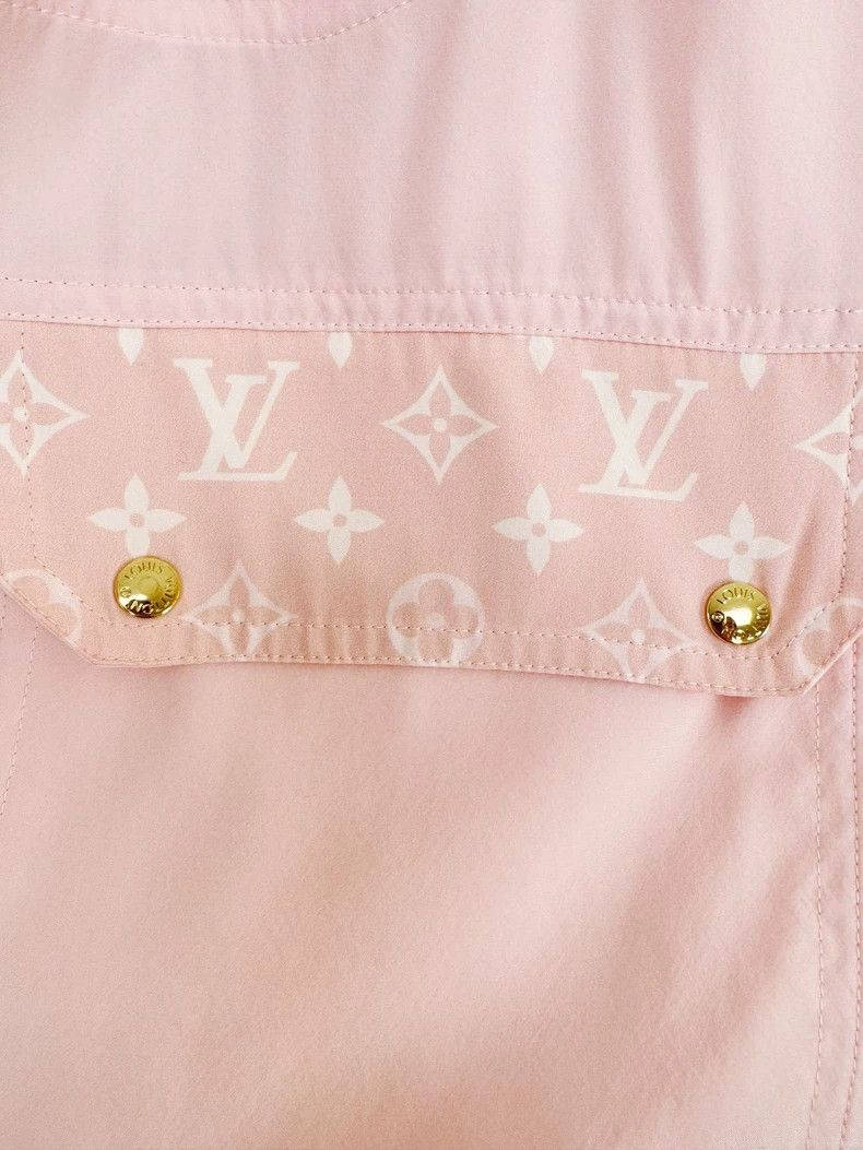 Louis Vuitton Louis Vuitton Silk Shorts Size 44 Size 42" / US 20 - 2 Thumbnail