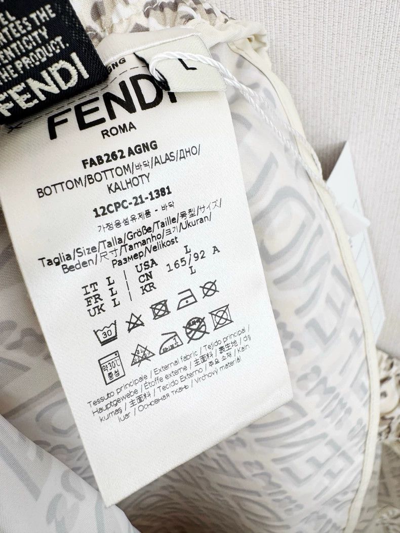 Fendi Fendi Athletic Pants Size L - Excellent Condition Size 30" / US 8 / IT 44 - 5 Thumbnail