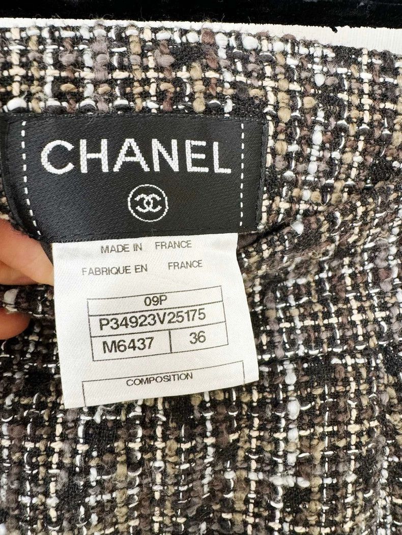 Chanel Chanel Woven Skirt Size 36 Excellent Condition Size 36" / US 14 / IT 50 - 3 Thumbnail