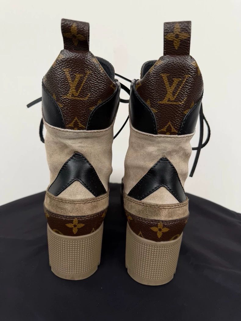 Louis Vuitton Louis Vuitton High-Top Boots Size 34 Size US 4 / IT 34 - 5 Thumbnail