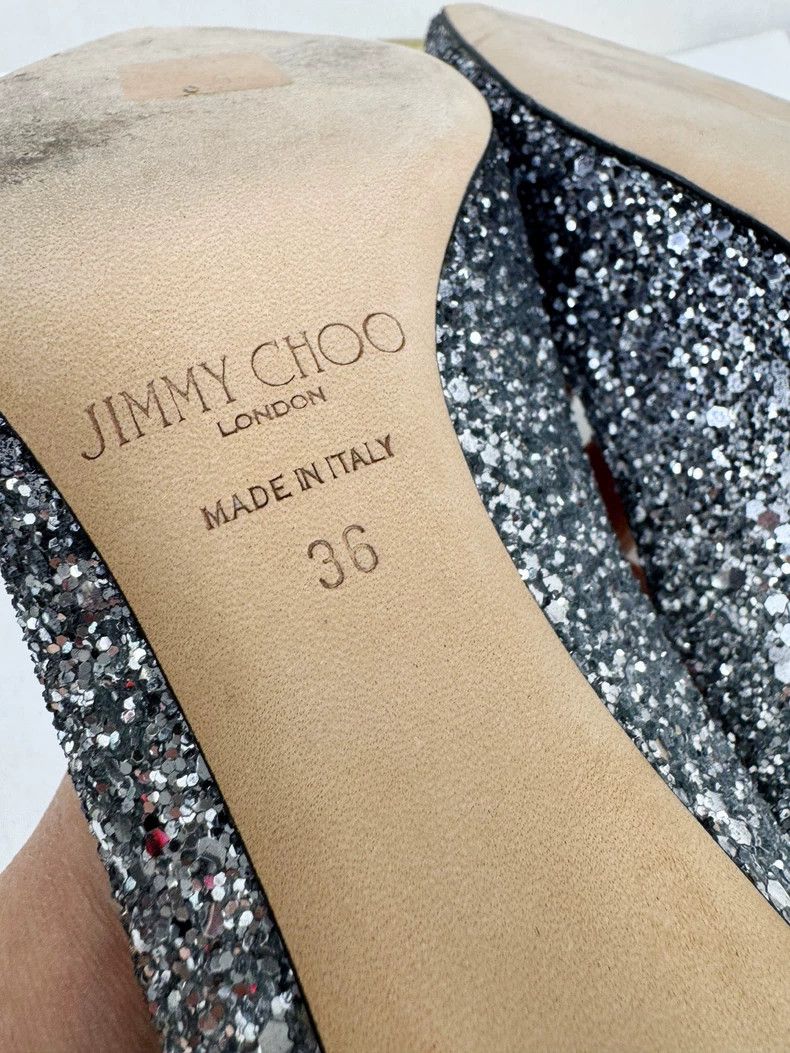 Jimmy Choo Jimmy Choo Silver Gradient High Heels Size 36 Size US 6 / IT 36 - 7 Thumbnail