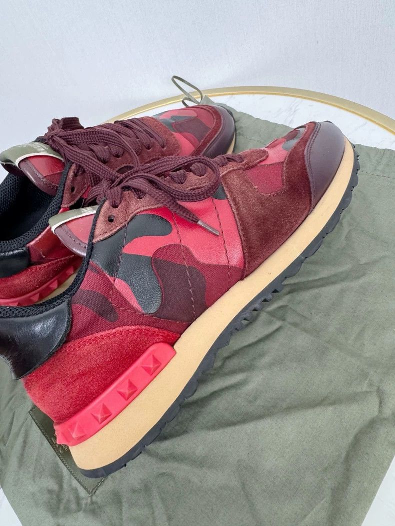 Valentino Valentino Sneakers Size 36 Burgundy Camo Size US 6 / IT 36 - 2 Thumbnail