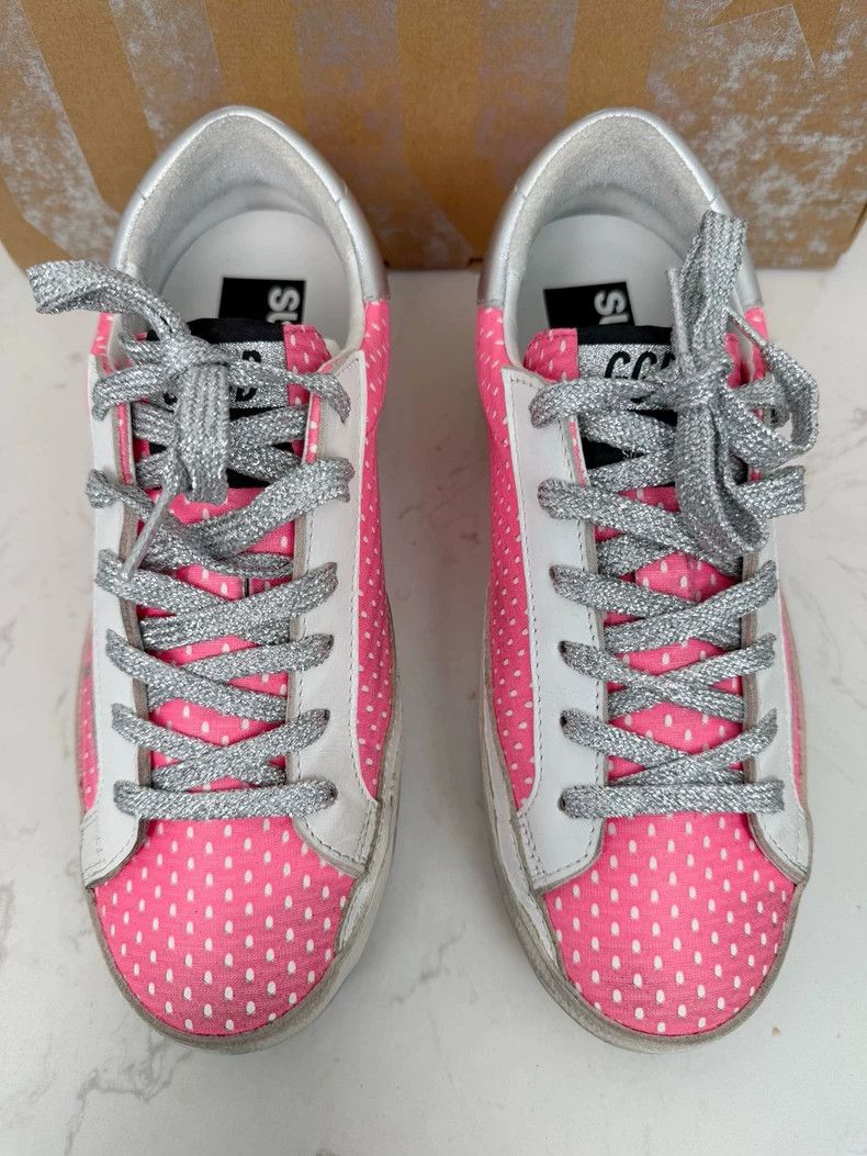 Golden Goose Golden Goose Pink Sneakers Size 35 Brand New Size US 5 / IT 35 - 2 Thumbnail