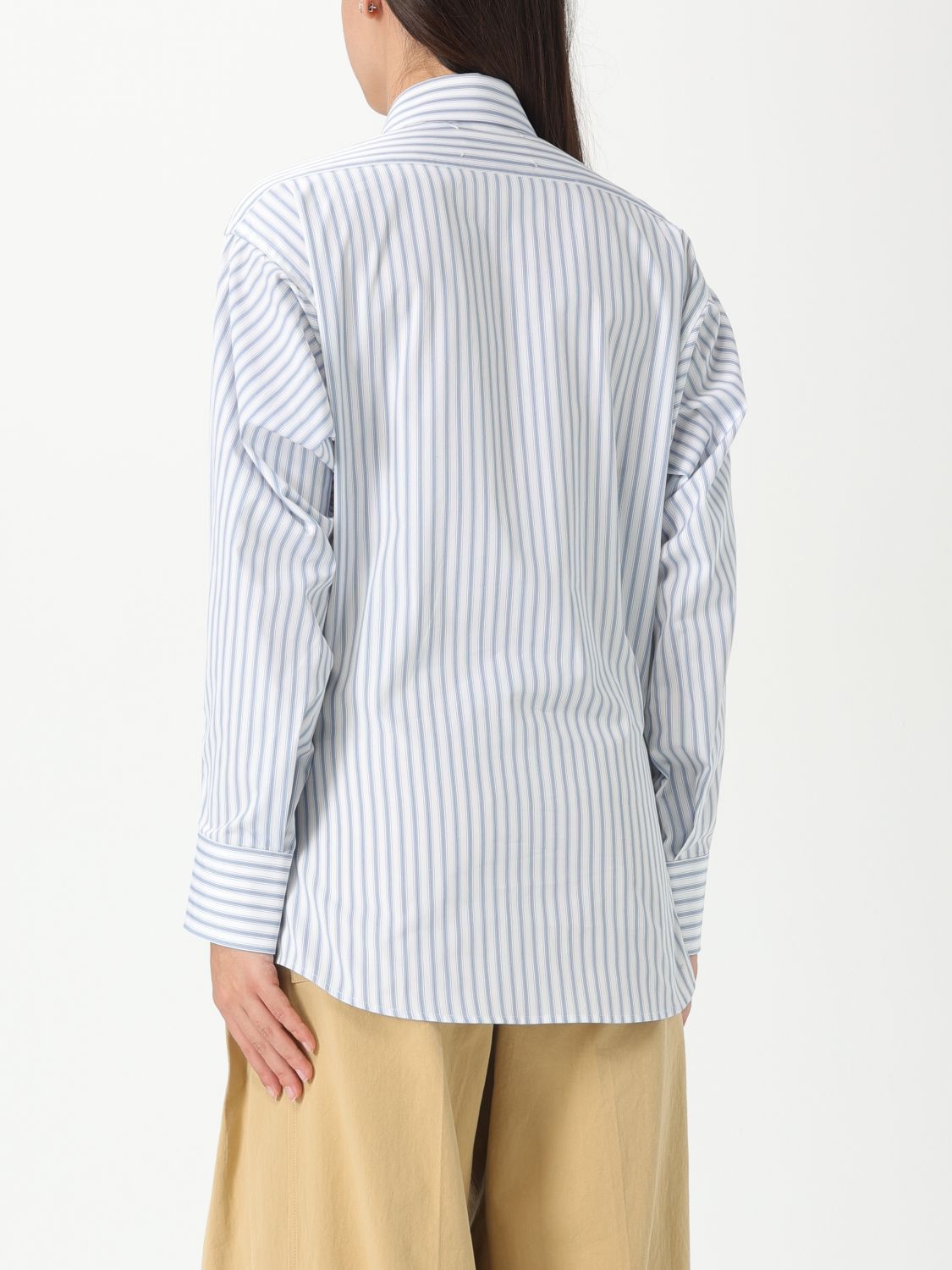Maison Margiela Maison Margiela Shirt Woman White Size L / US 10 / IT 46 - 3 Thumbnail