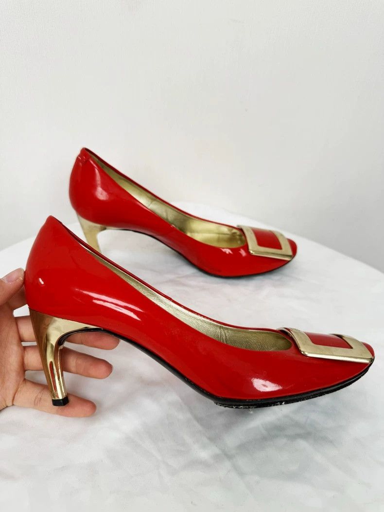 Roger Vivier Roger Vivier Red High Heels Size 36 Size US 6 / IT 36 - 4 Thumbnail