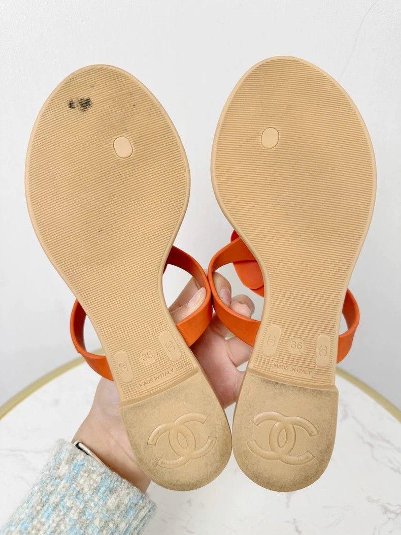 Chanel Chanel Camellia Sandals Size 36 Size US 6 / IT 36 - 4 Thumbnail