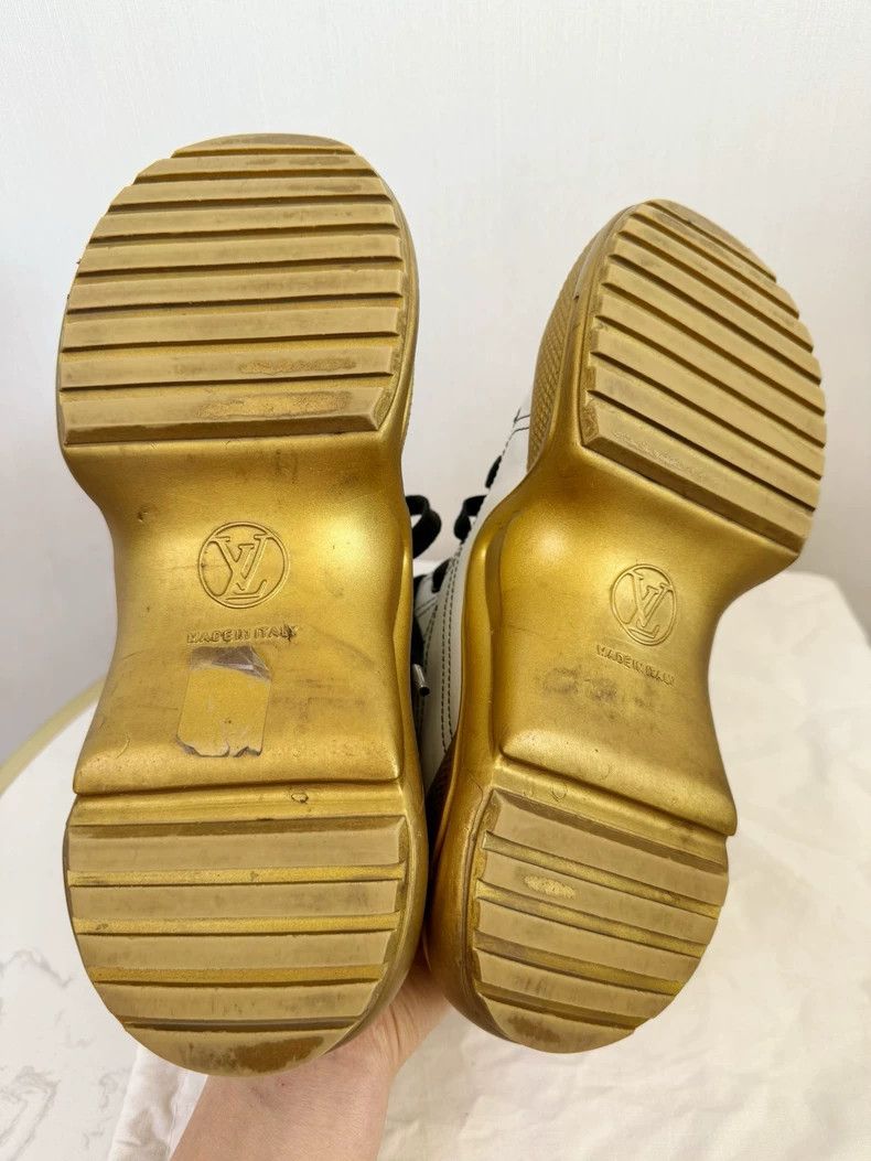 Louis Vuitton Louis Vuitton High Top Sneakers Size 35 Size US 5 / IT 35 - 6 Thumbnail