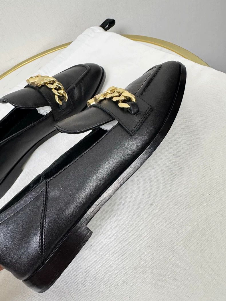 Louis Vuitton Black Louis Vuitton Slip-On Shoes Size US 4 / IT 34 - 3 Thumbnail