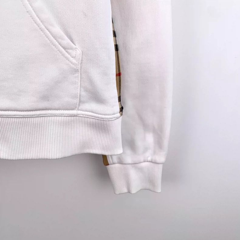 Burberry Burberry White Hooded Long Sleeve Sweatshirt Size S / US 4 / IT 40 - 4 Thumbnail