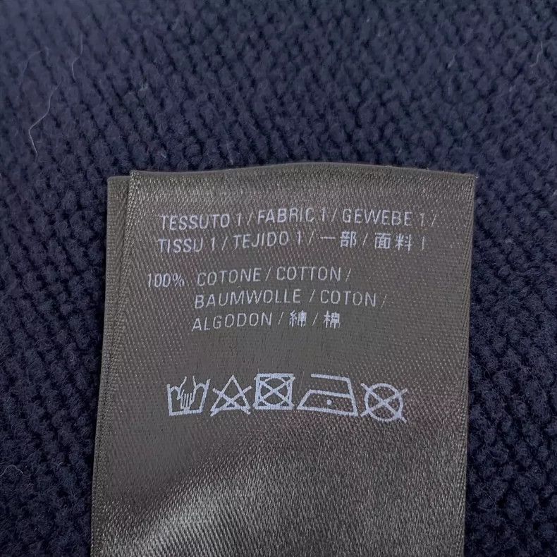 Balenciaga Balenciaga Deep Blue Cotton Long Sleeve Sweatshirt Size XS / US 0-2 / IT 36-38 - 8 Thumbnail