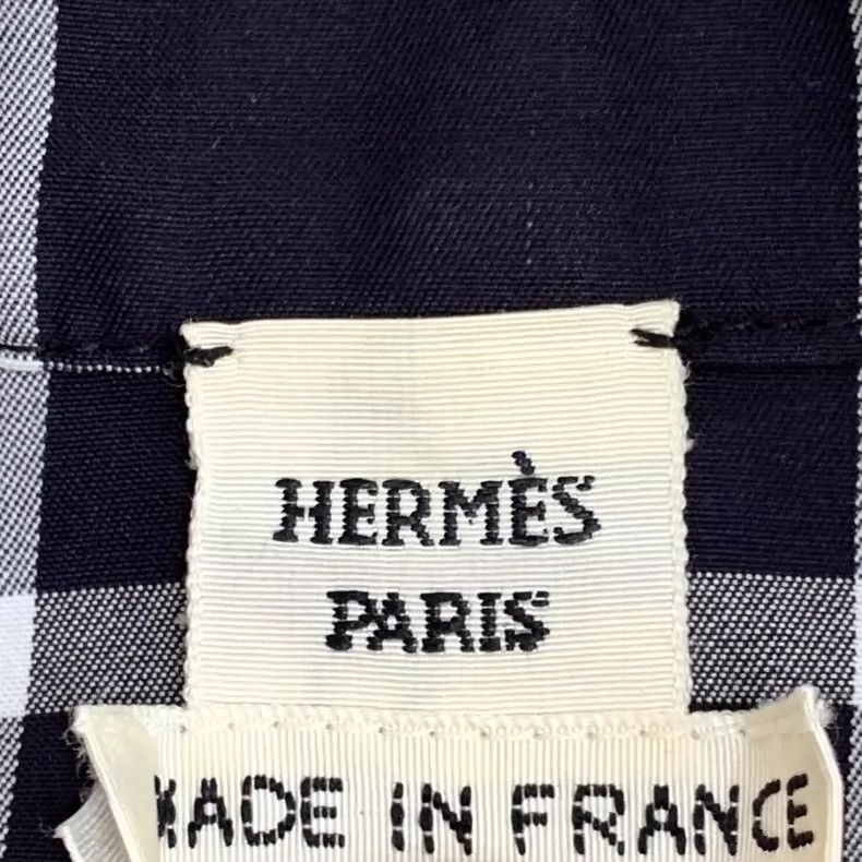 Hermes Hermes Checkered Long Sleeve Zip Jacket Size S / US 4 / IT 40 - 5 Thumbnail