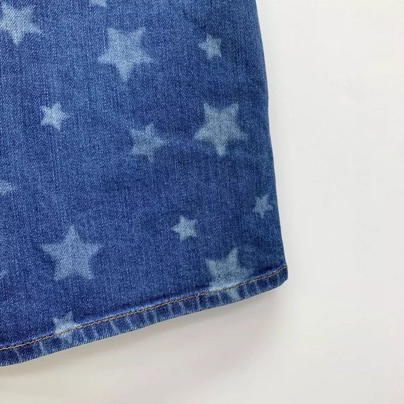 Valentino Valentino Blue Star Print Cotton Casual Shorts Size 36" / US 14 / IT 50 - 4 Thumbnail