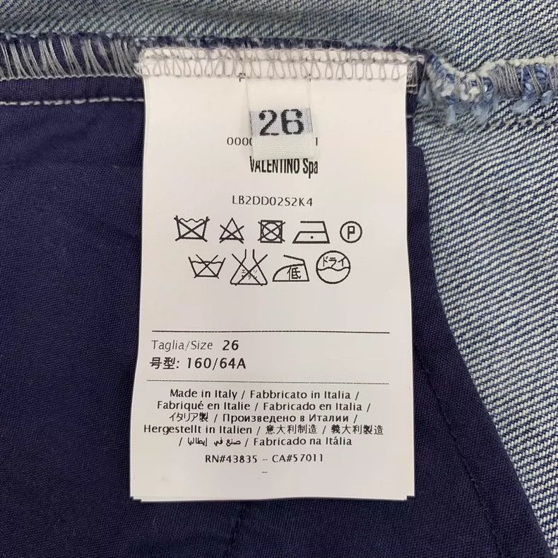 Valentino Valentino Blue Star Print Cotton Casual Shorts Size 36" / US 14 / IT 50 - 6 Thumbnail