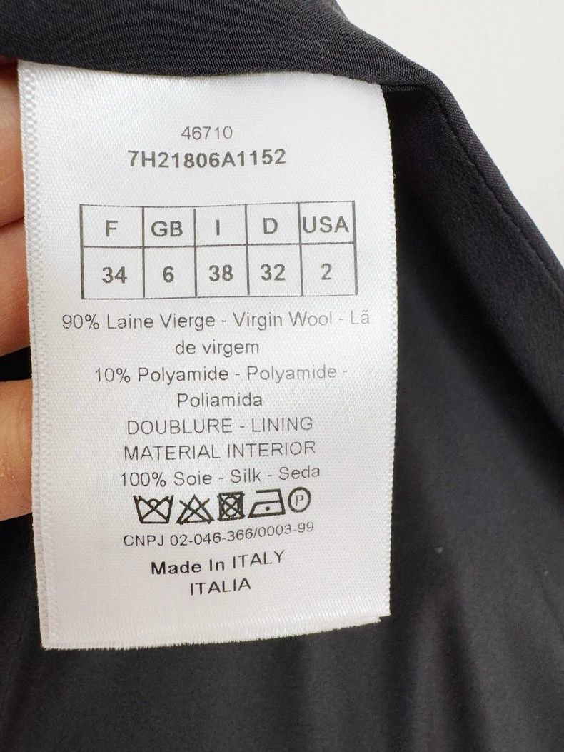 Dior Dior Wool Overcoat with Belt Size XS / US 0-2 / IT 36-38 - 4 Thumbnail