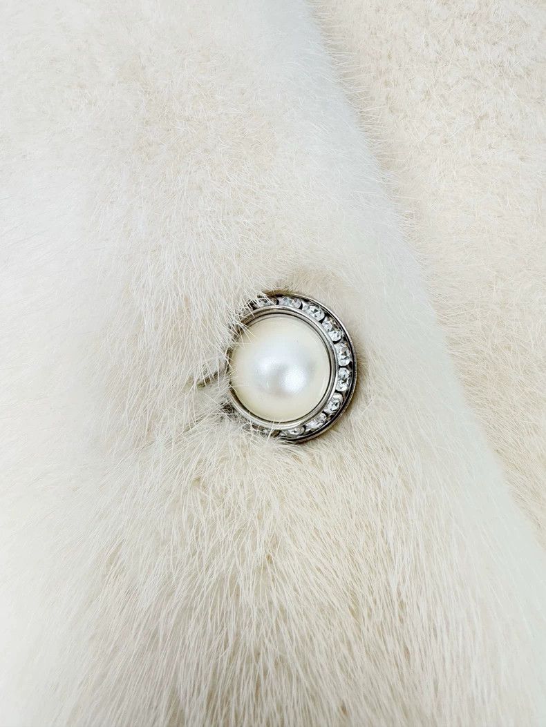 Miu Miu Miumiu White Mink Fur Vest Size M / US 6-8 / IT 42-44 - 3 Thumbnail