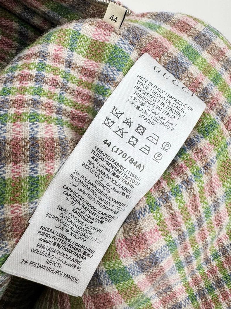 Gucci Gucci Check Pattern Hooded Jacket Size XL / US 12-14 / IT 48-50 - 5 Thumbnail