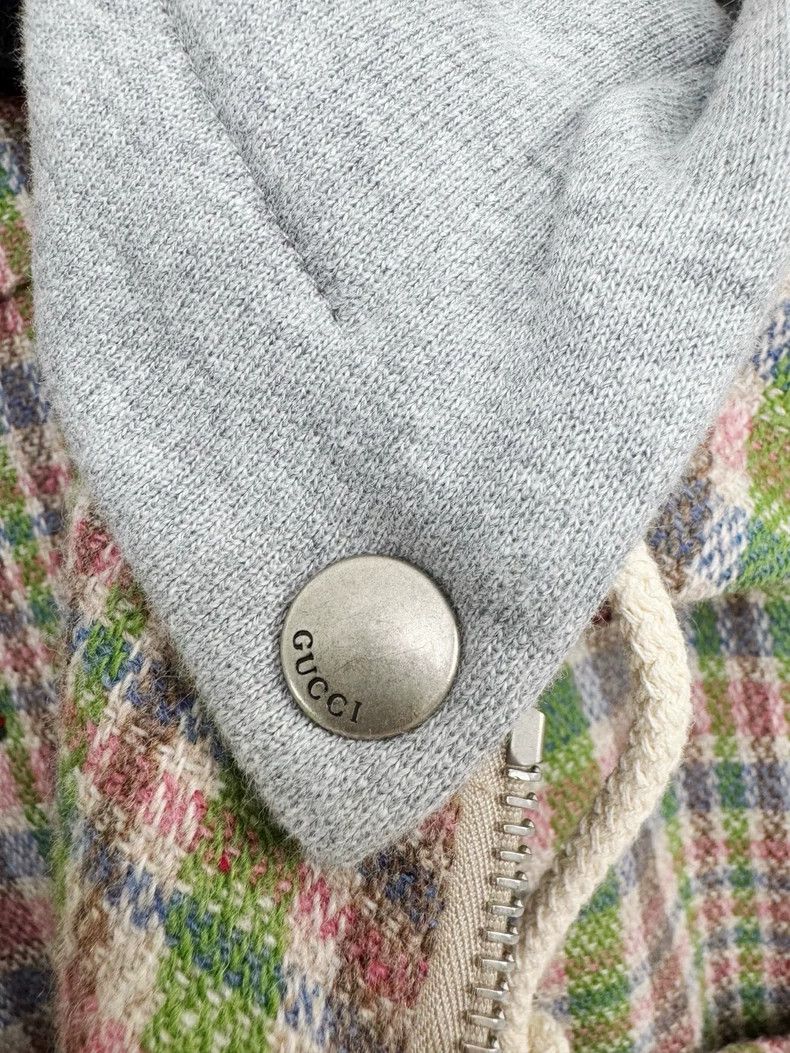Gucci Gucci Check Pattern Hooded Jacket Size XL / US 12-14 / IT 48-50 - 3 Thumbnail