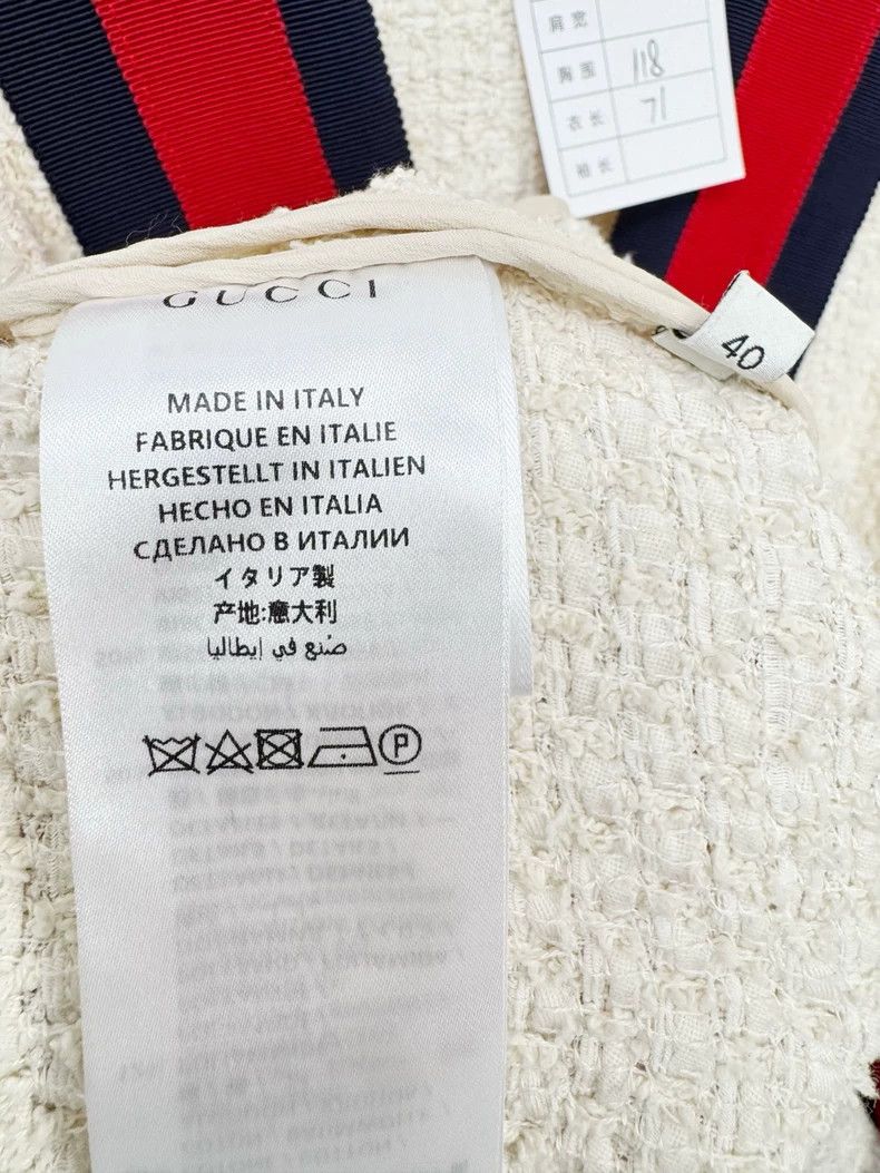 Gucci Gucci Pearl Knit Cardigan Jacket Size L / US 10 / IT 46 - 4 Thumbnail