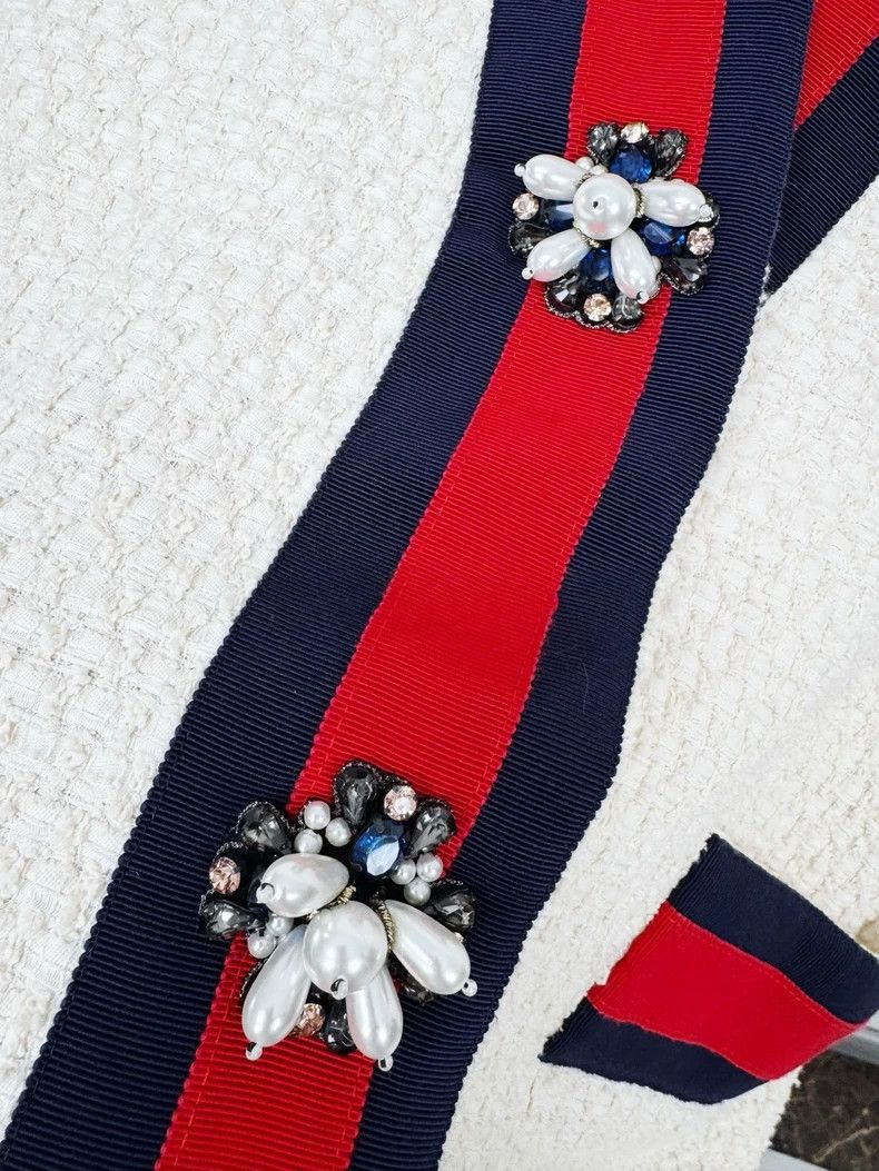 Gucci Gucci Pearl Knit Cardigan Jacket Size L / US 10 / IT 46 - 3 Thumbnail
