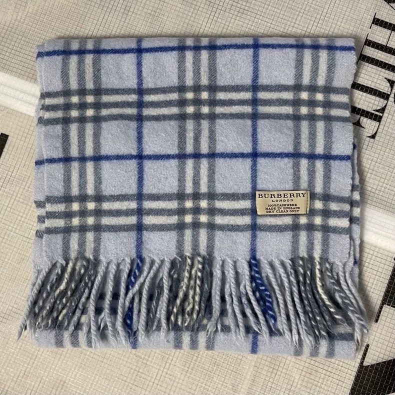 Burberry Burberry Vintage Check Cashmere Scarf Size ONE SIZE - 6 Thumbnail