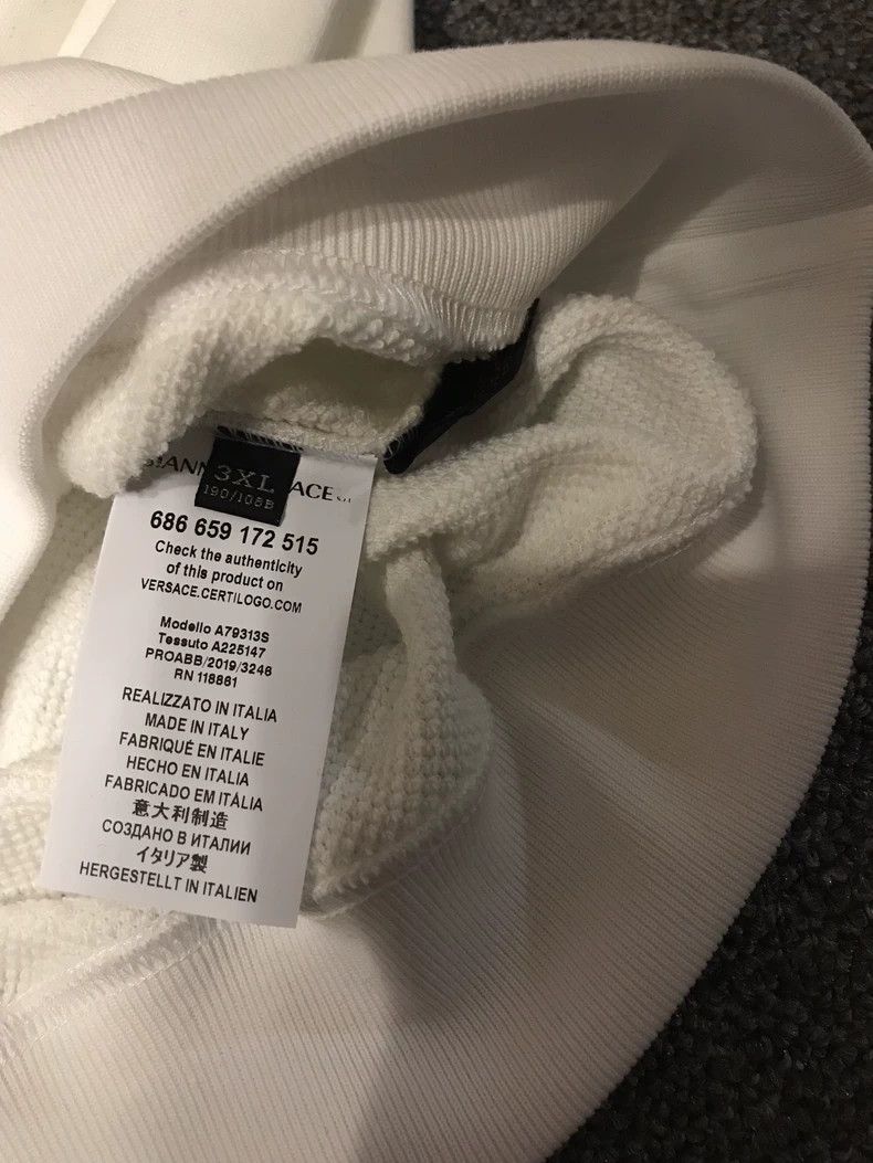 Versace Versace Classic Baroque Sweatshirt in Size 3XL Size XXL / US 16-18 / IT 52-54 - 4 Thumbnail
