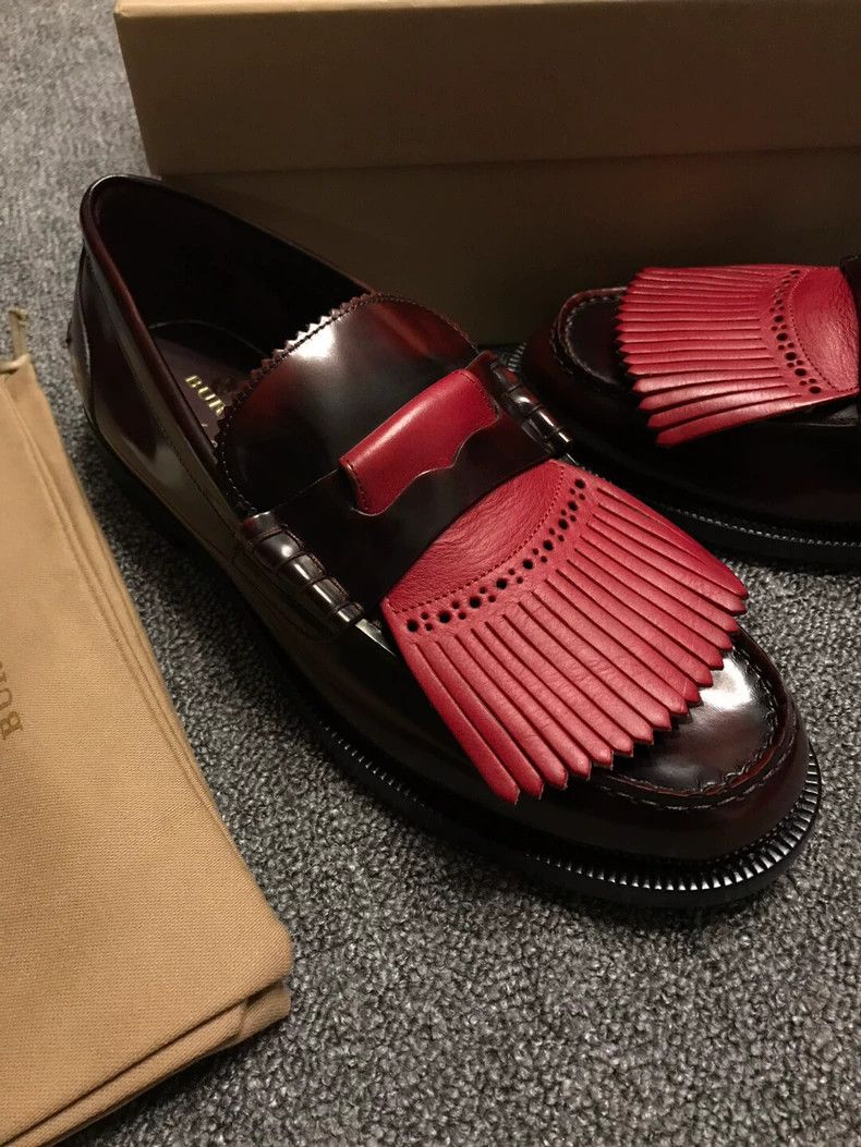 Burberry Burberry Casual Shoes with Red Tassels Size US 10 / IT 40 - 3 Thumbnail