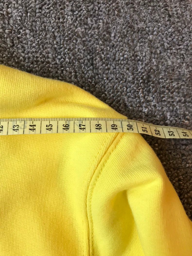 Moncler Moncler Fragment Hooded Sweatshirt in Yellow Size S / US 4 / IT 40 - 10 Thumbnail