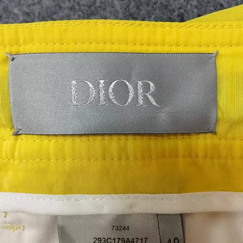 Dior Dior Yellow Drawstring Shorts with Tag Size 42" / US 20 - 4 Thumbnail