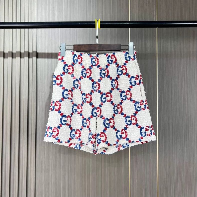 Gucci Gucci Vintage Logo Pattern Short Pants Size 38" / US 16 / IT 52 - 2 Thumbnail