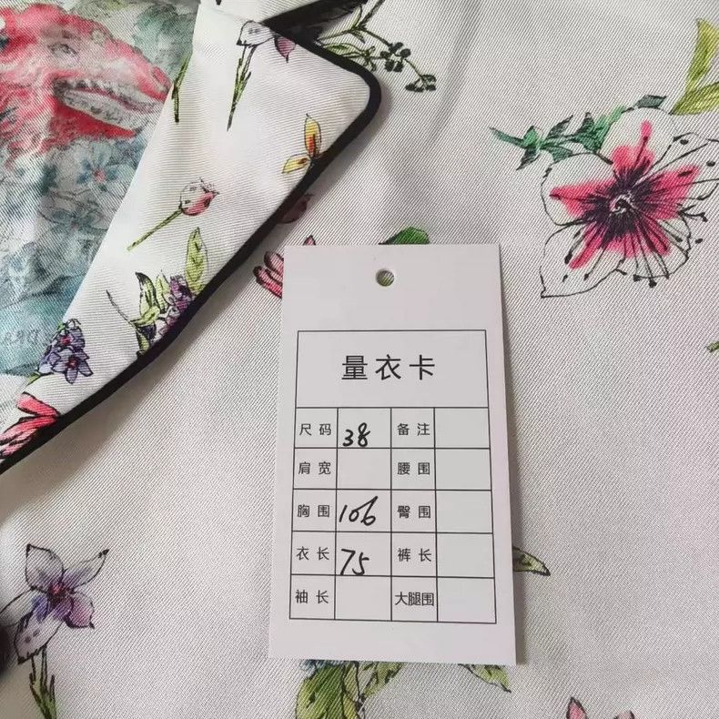 Dior Dior Floral Print Short Sleeve Shirt Size XS / US 0-2 / IT 36-38 - 5 Thumbnail