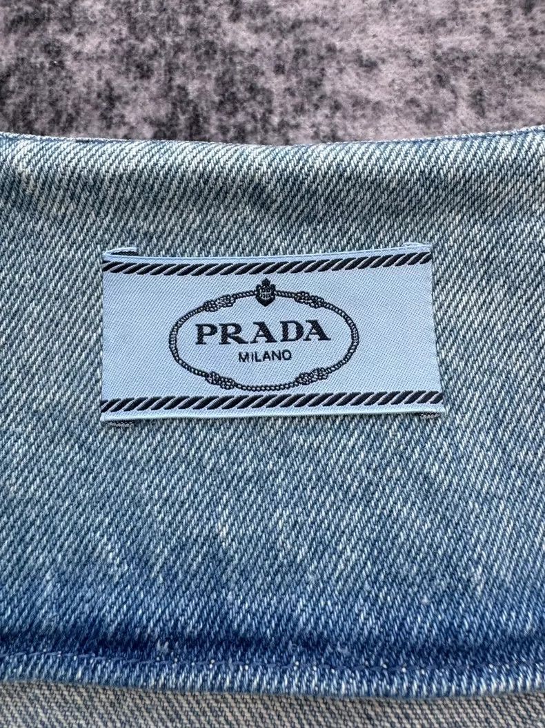 Prada Prada Denim Vest Dress Size 40 Size M / US 6-8 / IT 42-44 - 4 Thumbnail