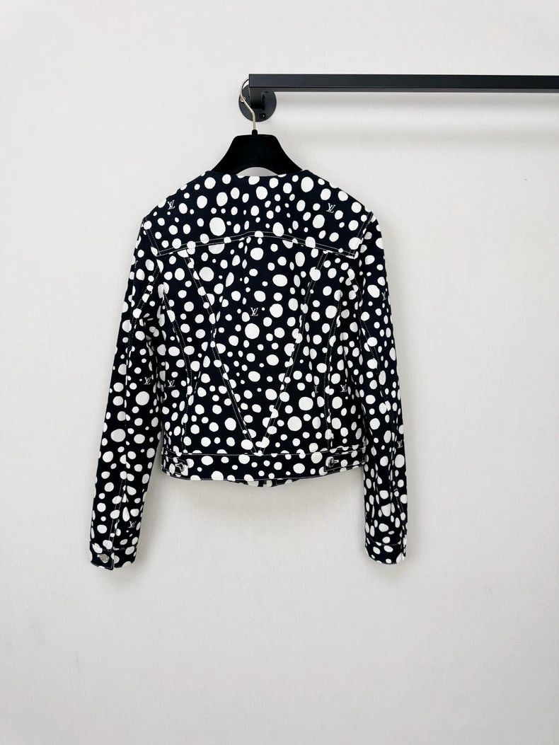Louis Vuitton Louis Vuitton Yayo Kusama Denim Jacket Size S / US 4 / IT 40 - 5 Thumbnail