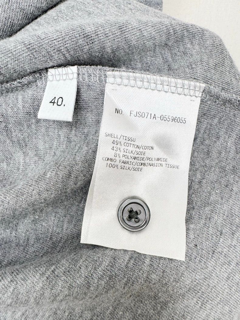 Thom Browne Thom Browne Short Sleeve Gray Shirt Size M / US 6-8 / IT 42-44 - 3 Thumbnail