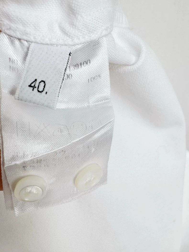 Thom Browne Thom Browne White Button-Up Shirt Size XS / US 0-2 / IT 36-38 - 4 Thumbnail