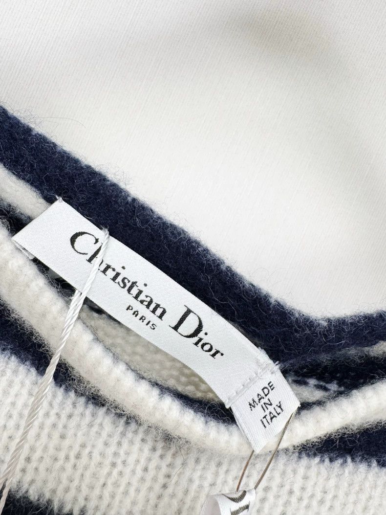Dior Dior Striped Sweater in Size 34 Size S / US 4 / IT 40 - 2 Thumbnail