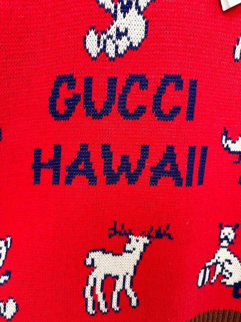 Gucci Gucci Red Knitted Vest with Tag Size XS / US 0-2 / IT 36-38 - 4 Thumbnail