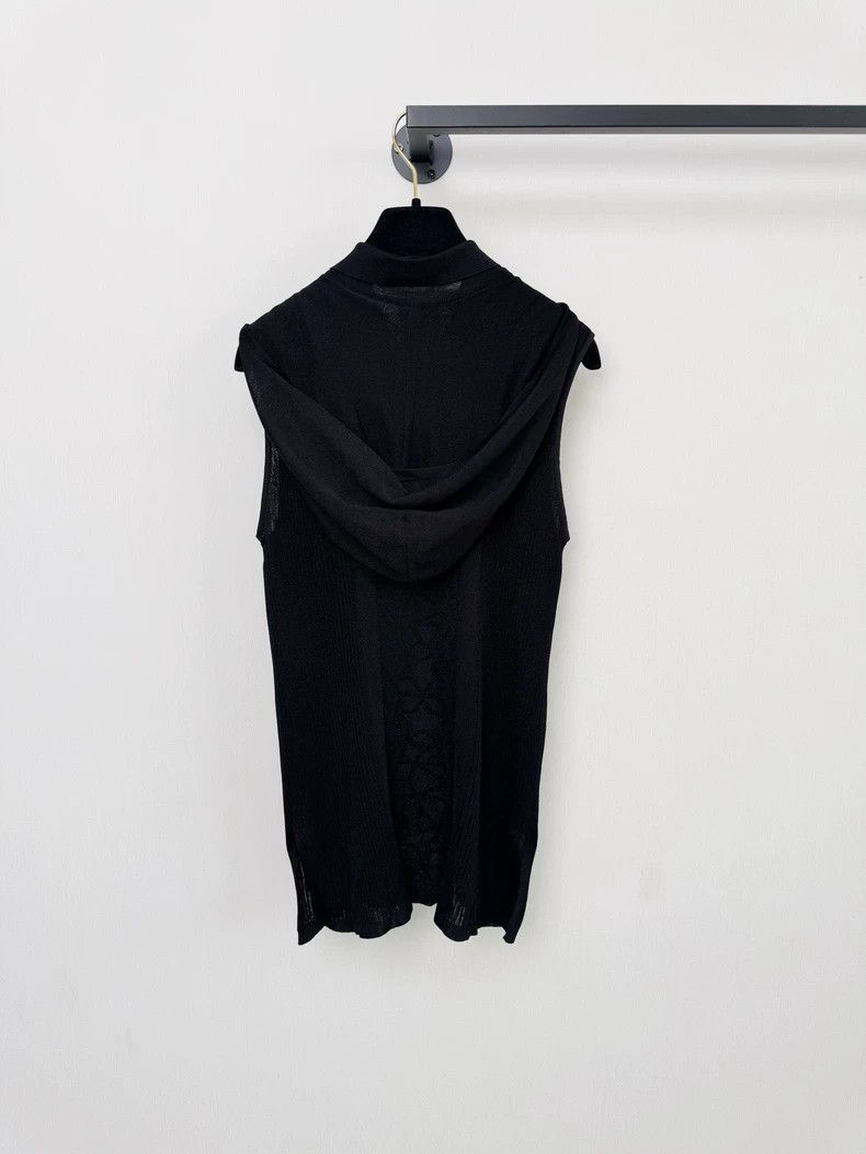 Chanel Chanel Knitted Sleeveless Top in Black Size M / US 6-8 / IT 42-44 - 5 Thumbnail