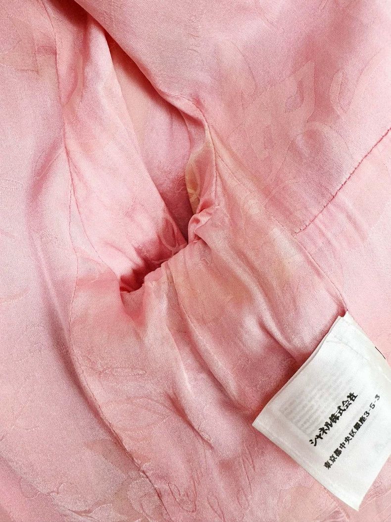 Chanel Chanel Pink Woven Jacket with Frill Details Size S / US 4 / IT 40 - 7 Thumbnail